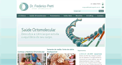 Desktop Screenshot of fredericopretti.com.br