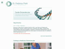 Tablet Screenshot of fredericopretti.com.br